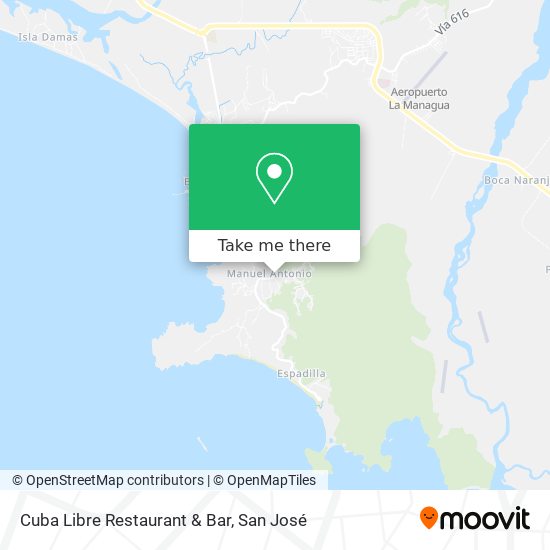 Cuba Libre Restaurant & Bar map