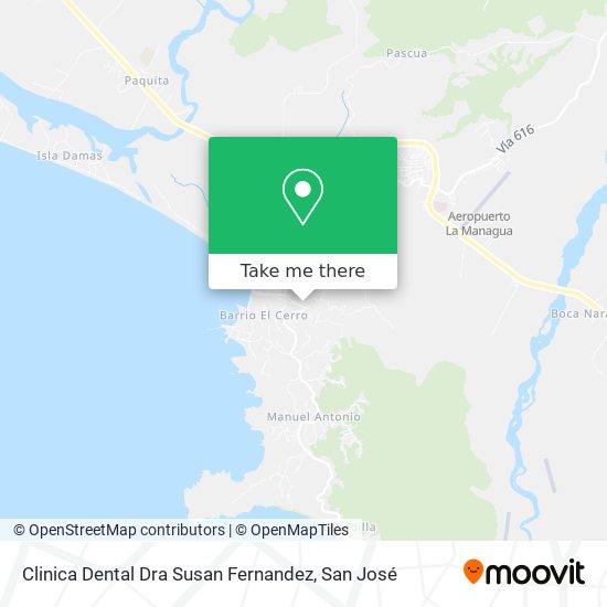 Mapa de Clinica Dental Dra Susan Fernandez