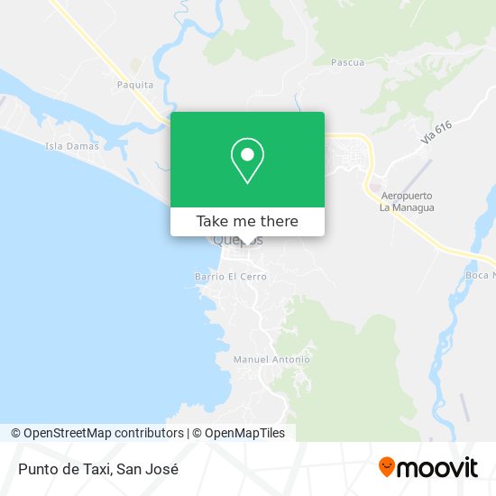 Mapa de Punto de Taxi