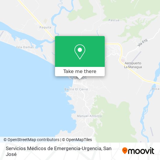 Servicios Médicos de Emergencia-Urgencia map