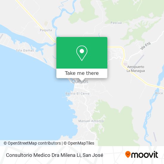 Consultorio Medico Dra Milena Li map