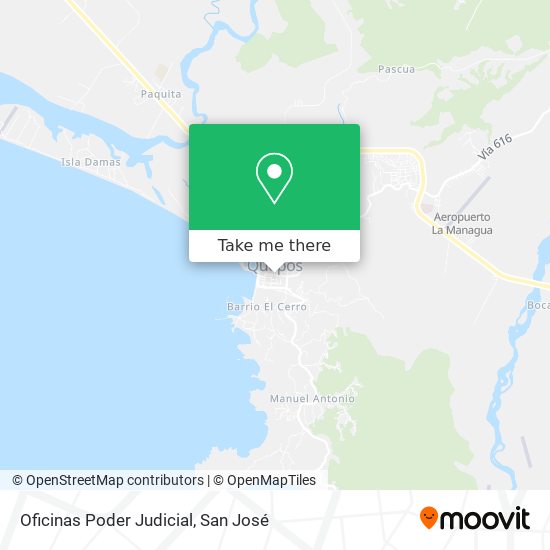 Mapa de Oficinas Poder Judicial