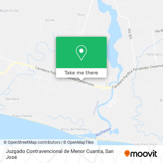 Juzgado Contravencional de Menor Cuantia map