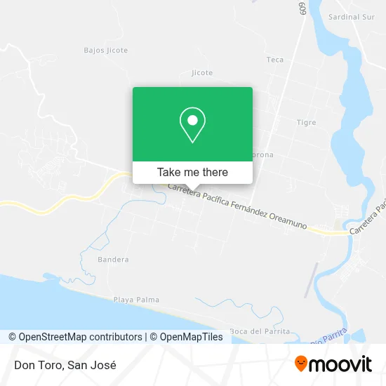 Don Toro map