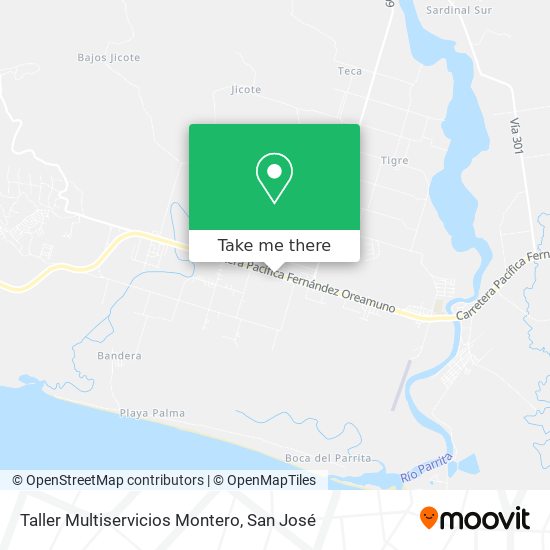 Taller Multiservicios Montero map