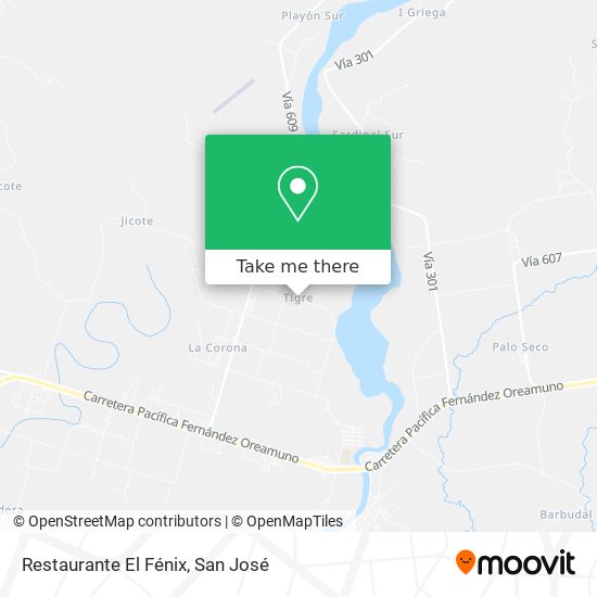 Restaurante El Fénix map