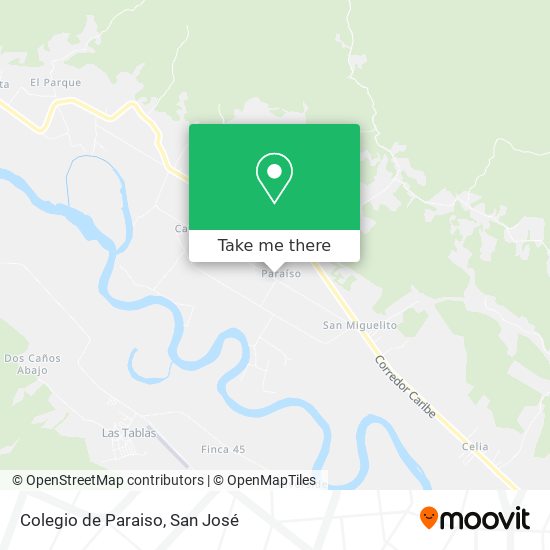 Mapa de Colegio de Paraiso