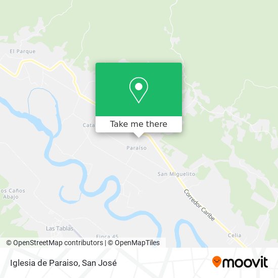Mapa de Iglesia de Paraiso