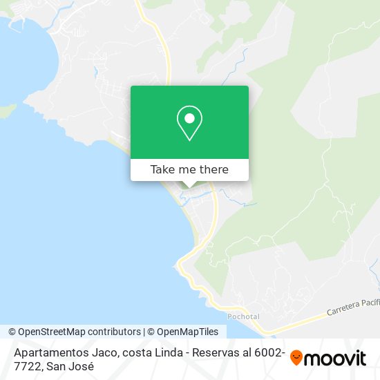 Apartamentos Jaco, costa Linda - Reservas al 6002-7722 map