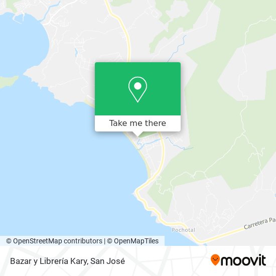 Mapa de Bazar y Librería Kary