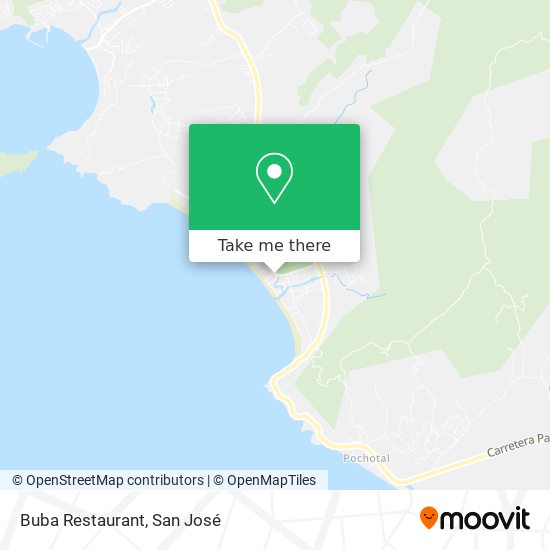 Mapa de Buba Restaurant