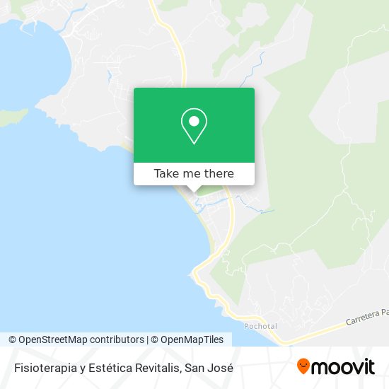 Fisioterapia y Estética Revitalis map