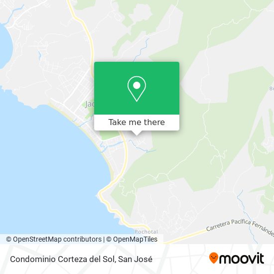 Mapa de Condominio Corteza del Sol