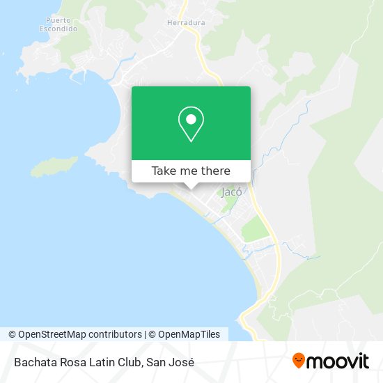 Bachata Rosa Latin Club map