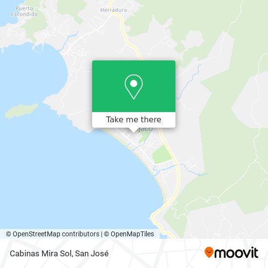 Mapa de Cabinas Mira Sol