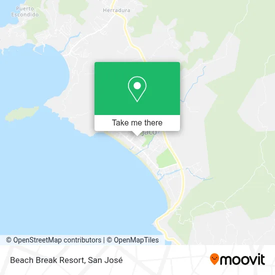 Beach Break Resort map