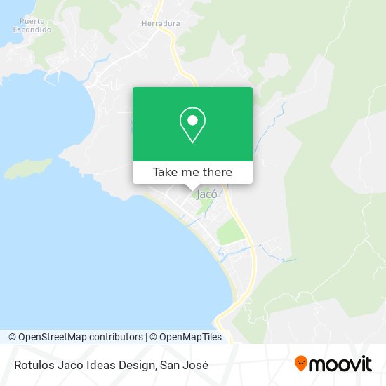Rotulos Jaco Ideas Design map