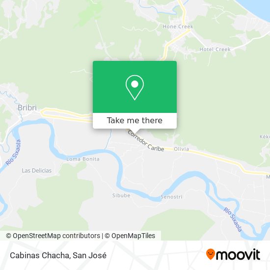 Mapa de Cabinas Chacha
