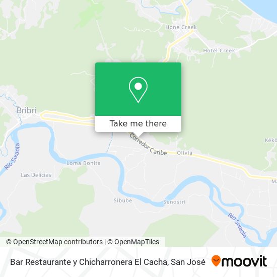 Bar Restaurante y Chicharronera El Cacha map