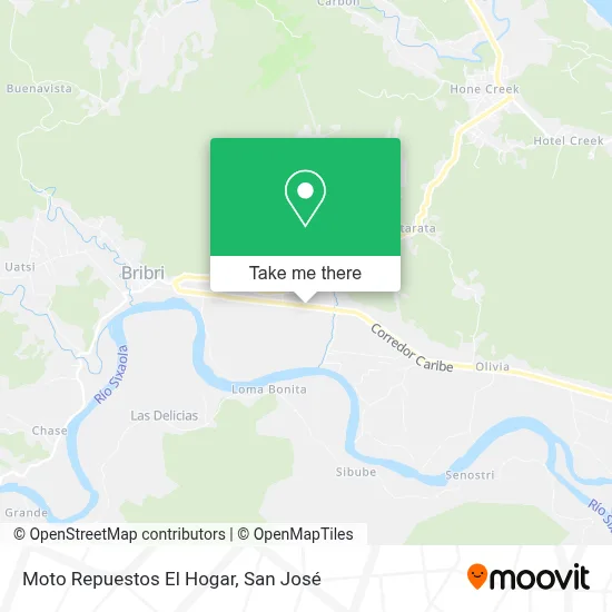 Moto Repuestos El Hogar map
