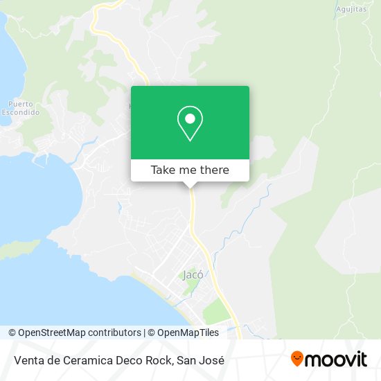 Mapa de Venta de Ceramica Deco Rock