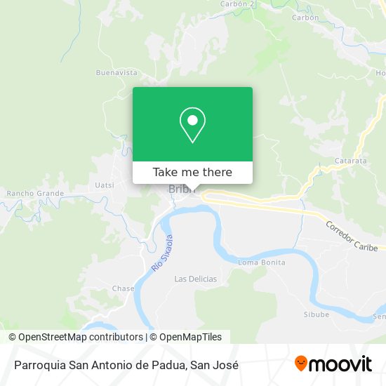 Parroquia San Antonio de Padua map