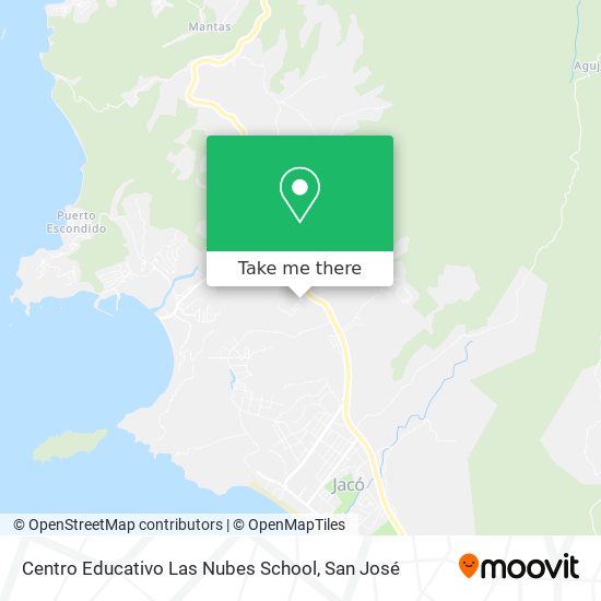 Mapa de Centro Educativo Las Nubes School