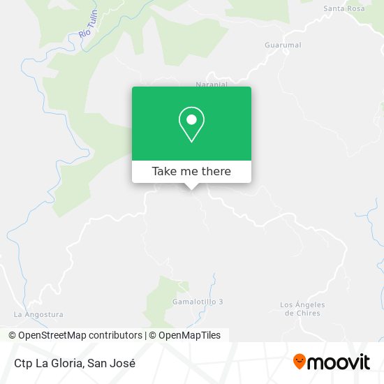 Mapa de Ctp La Gloria