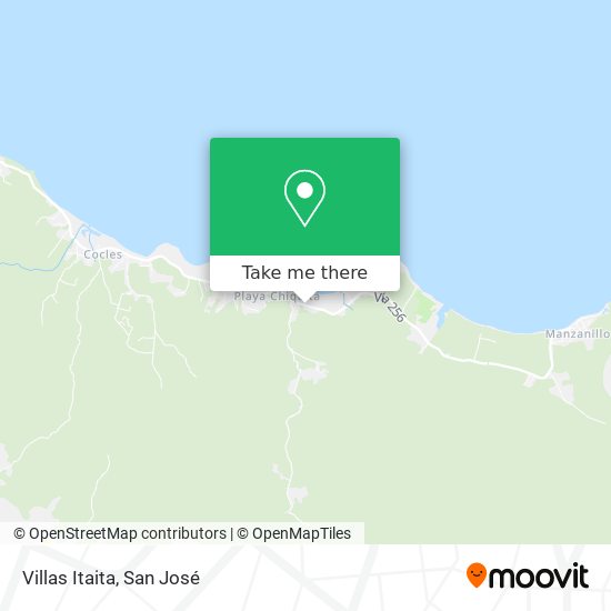 Mapa de Villas Itaita