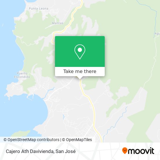 Cajero Ath Davivienda map