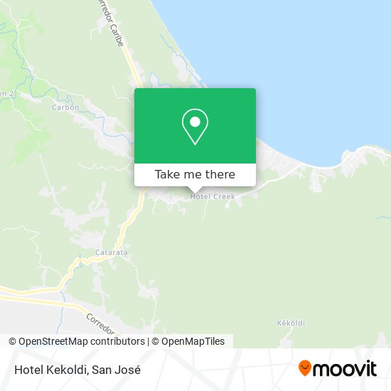 Mapa de Hotel Kekoldi