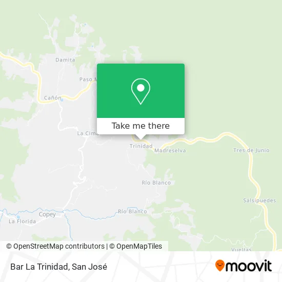 Mapa de Bar La Trinidad