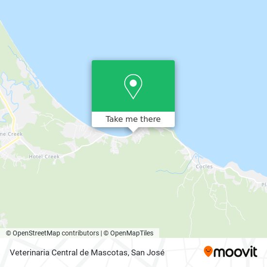 Veterinaria Central de Mascotas map