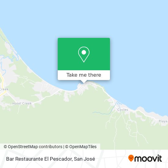 Bar Restaurante El Pescador map