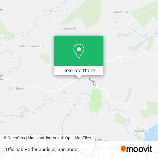 Mapa de Oficinas Poder Judicial