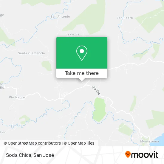 Soda Chica map