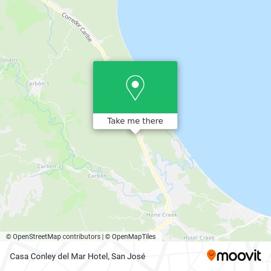 Casa Conley del Mar Hotel map