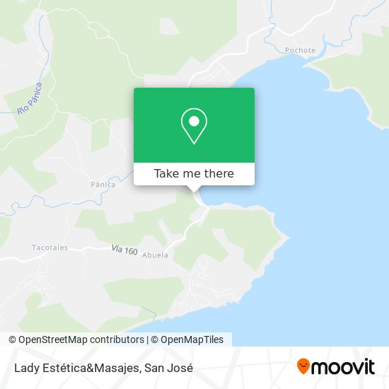 Lady Estética&Masajes map
