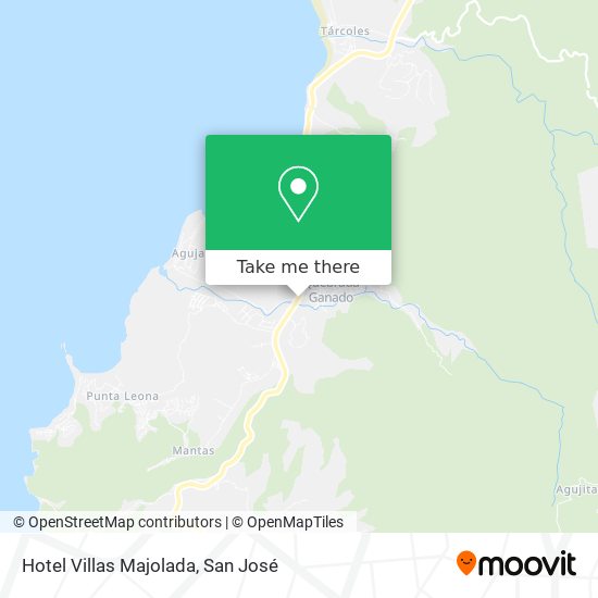 Hotel Villas Majolada map