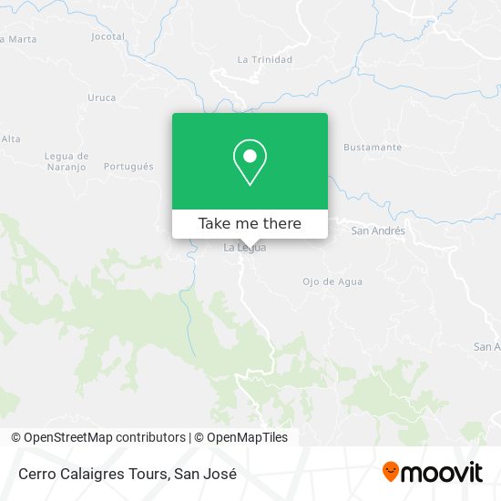 Mapa de Cerro Calaigres Tours
