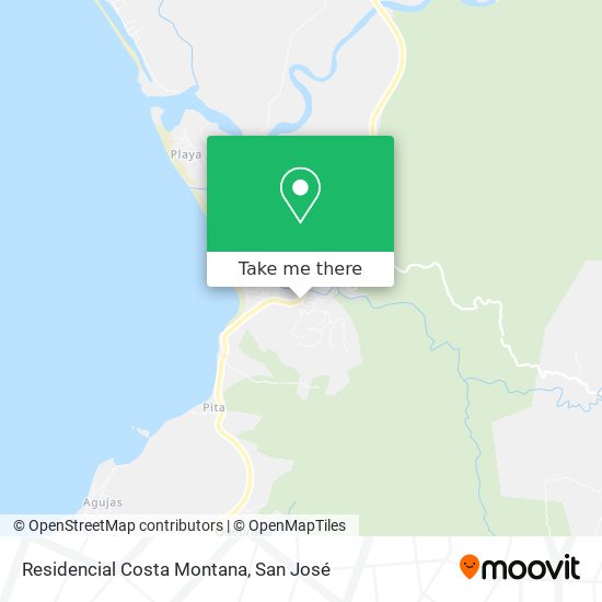 Residencial Costa Montana map