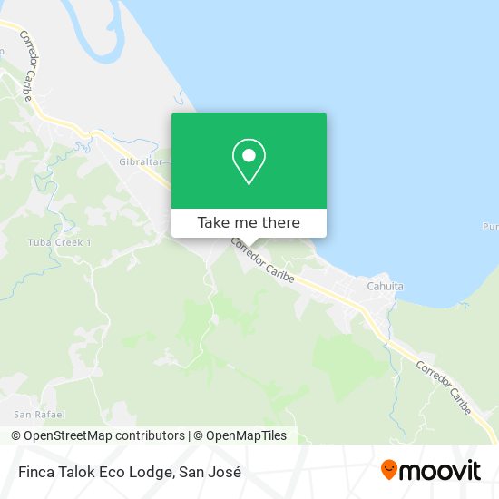 Finca Talok Eco Lodge map