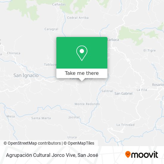 Agrupación Cultural Jorco Vive map