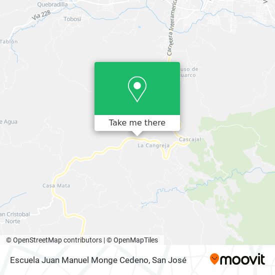 Escuela Juan Manuel Monge Cedeno map