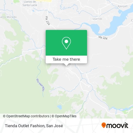 Tienda Outlet Fashion map