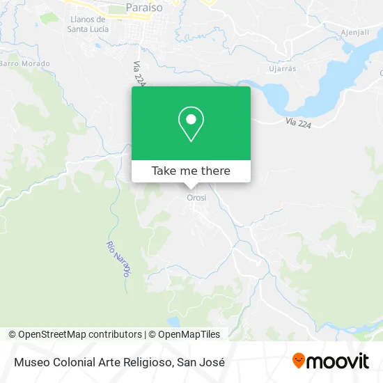 Museo Colonial Arte Religioso map