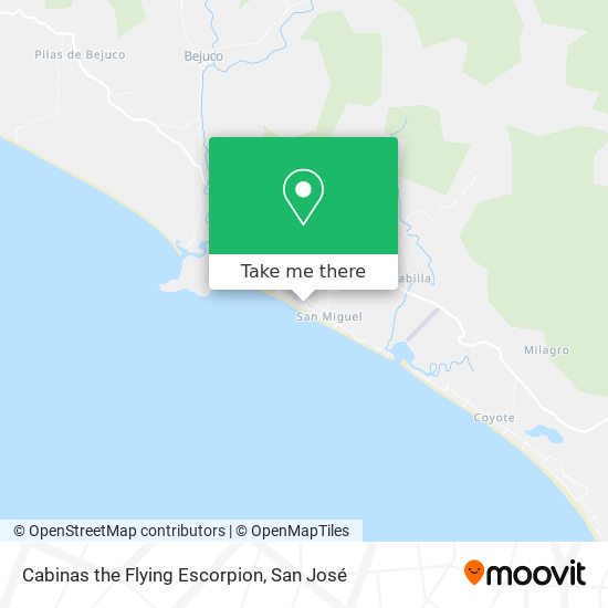 Cabinas the Flying Escorpion map