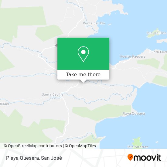 Mapa de Playa Quesera