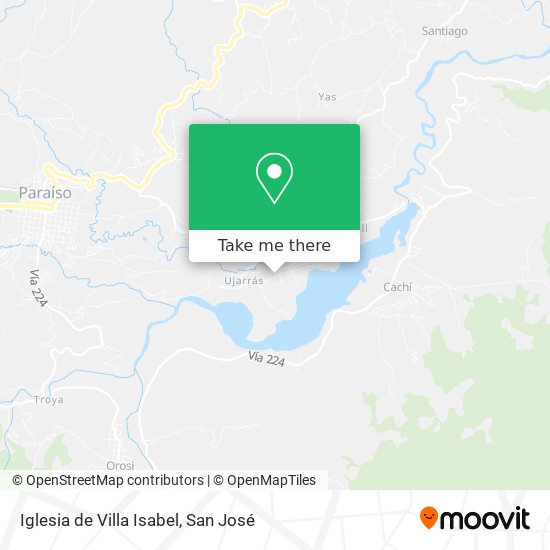Mapa de Iglesia de Villa Isabel