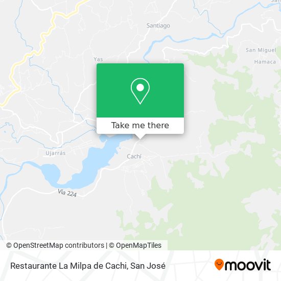 Restaurante La Milpa de Cachi map